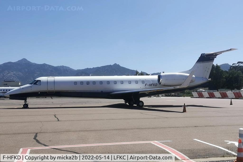 F-HFKD, 2005 Embraer EMB-135BJ Legacy C/N 14500933, Parked