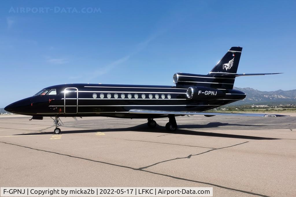 F-GPNJ, 1999 Dassault Falcon 900EX C/N 50, New livery