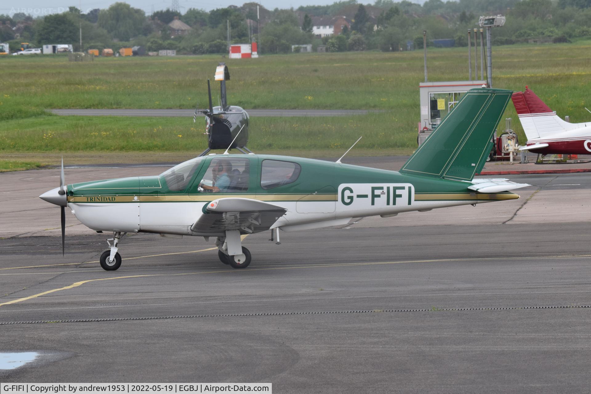 G-FIFI, 1986 Socata TB-20 Trinidad C/N 688, G-FIFI at Gloucestershire Airport.