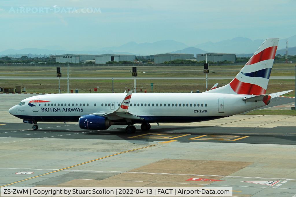 ZS-ZWM, 2011 Boeing 737-8KN C/N 40248, Comair - British Airways Franchise