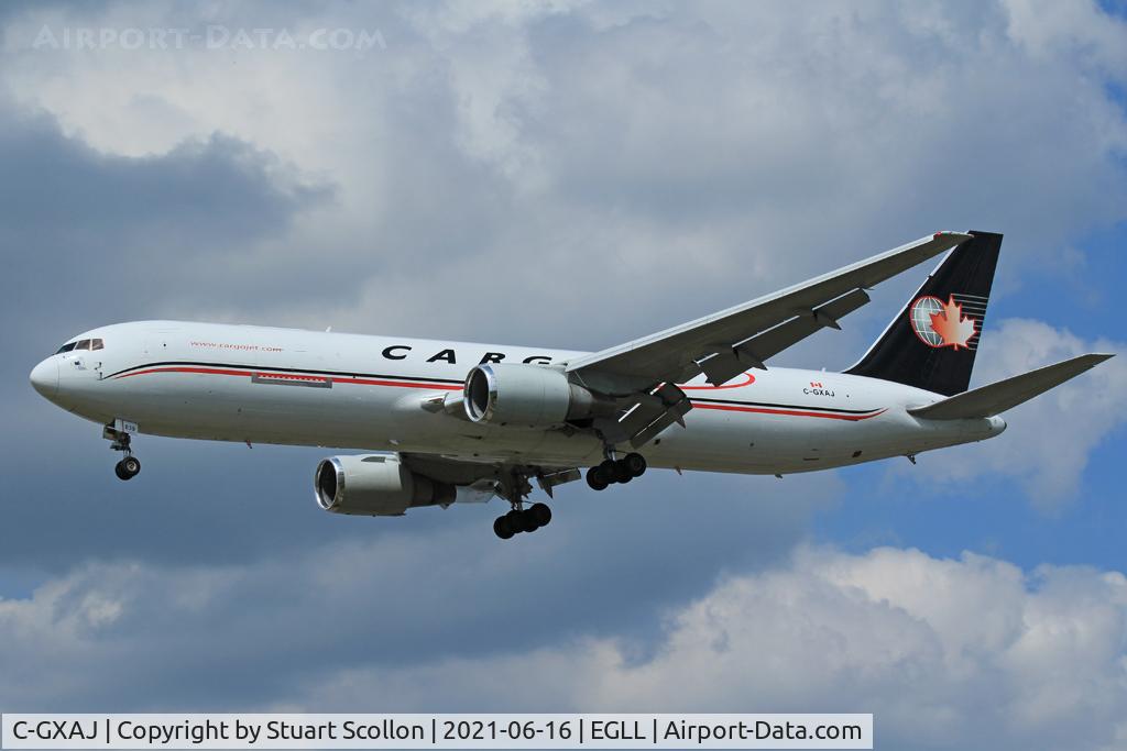 C-GXAJ, 1992 Boeing 767-323/ER(BDSF) C/N 25196, Cargo
