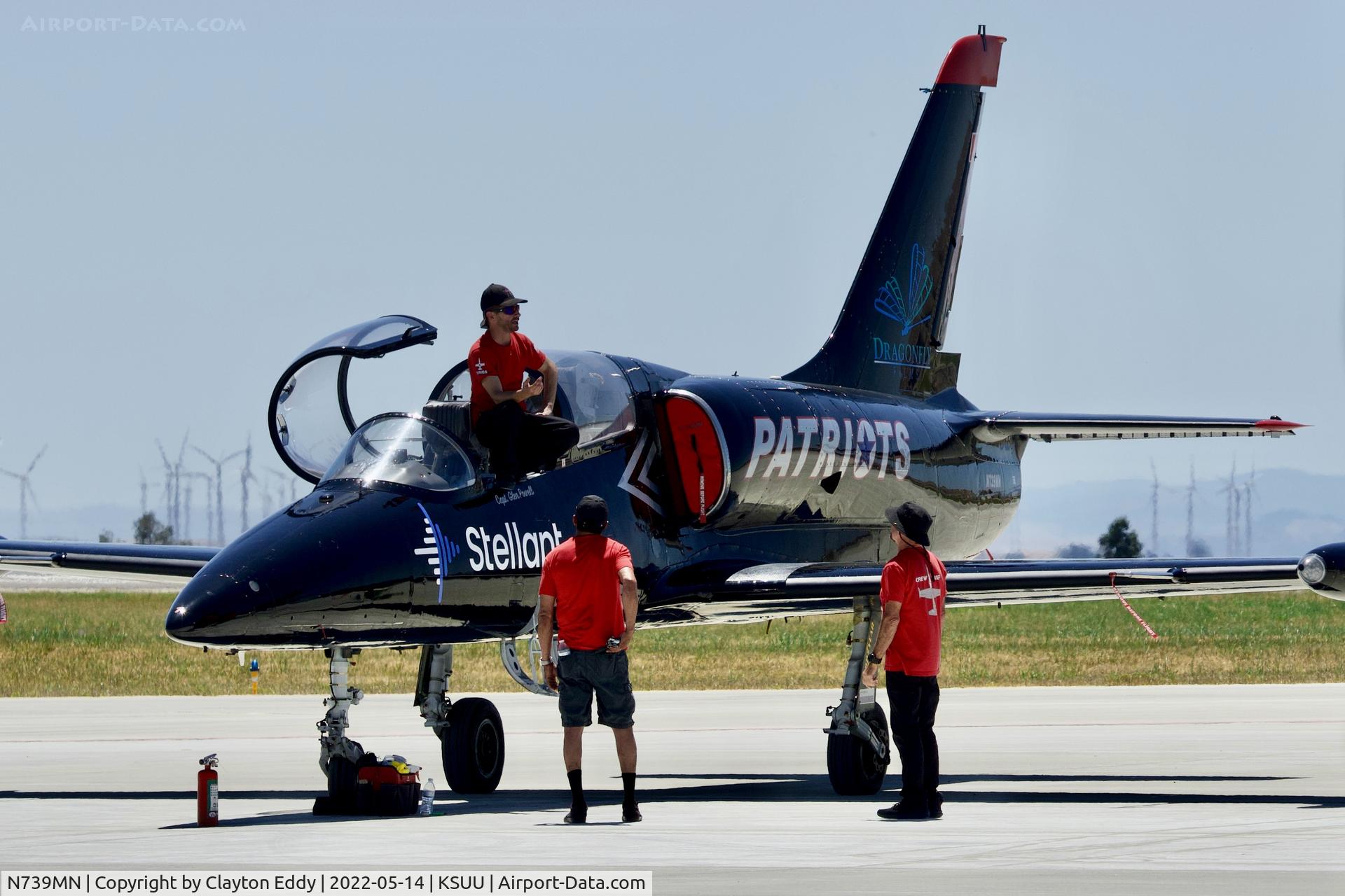 N739MN, 1980 Aero L-39C Albatros C/N 031605, Travis AFB airshow 2022.