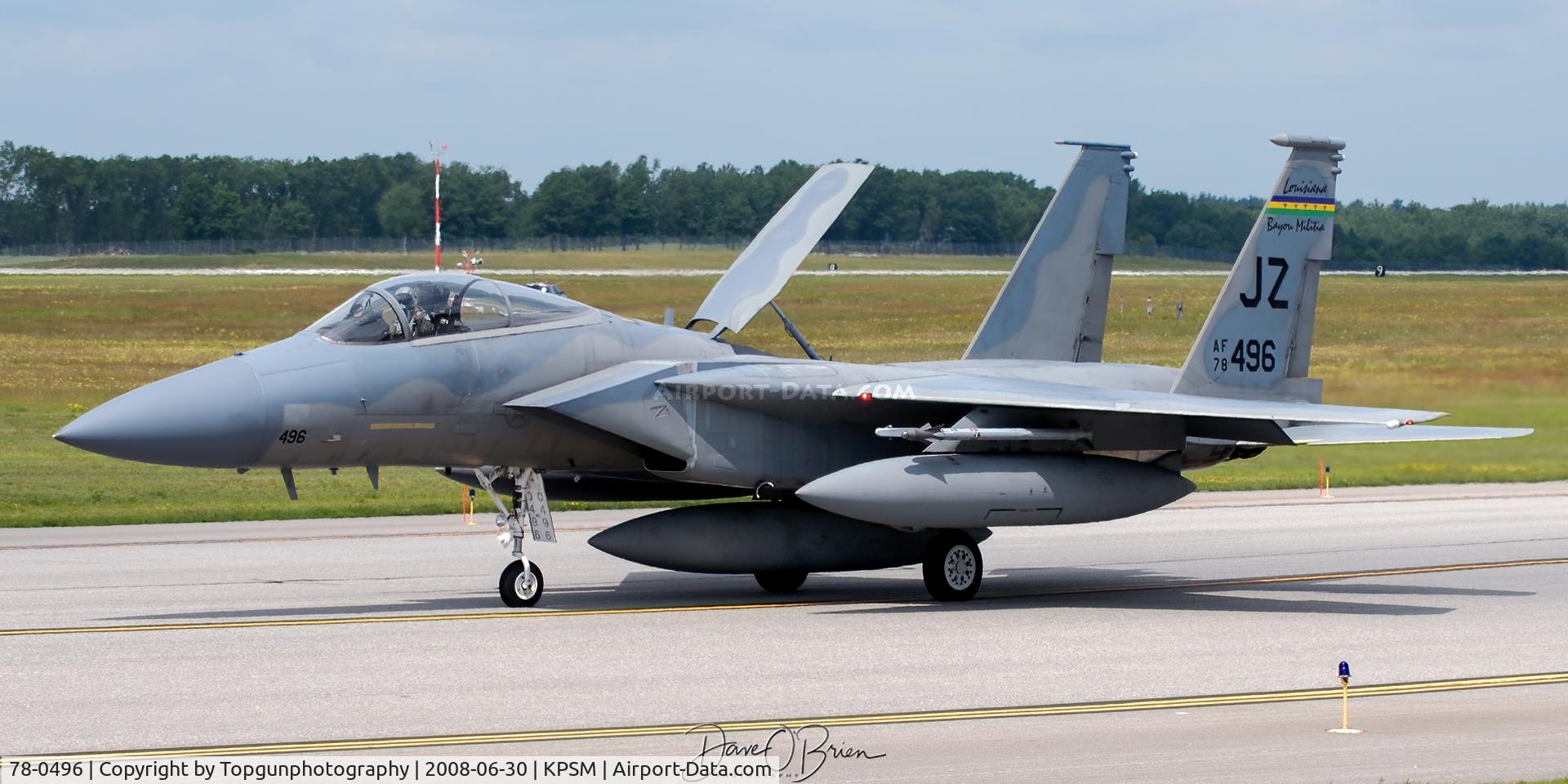 78-0496, 1978 McDonnell Douglas F-15C Eagle C/N 0479/C029, CAFE33