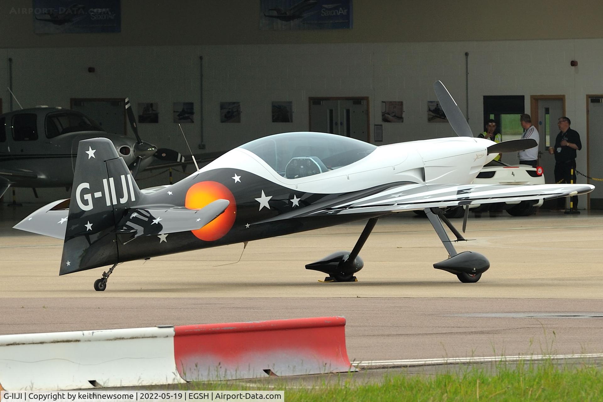 G-IIJI, 2013 Xtreme Air GmbH XA-42 Sbach 342 C/N 121, Parked at Norwich.