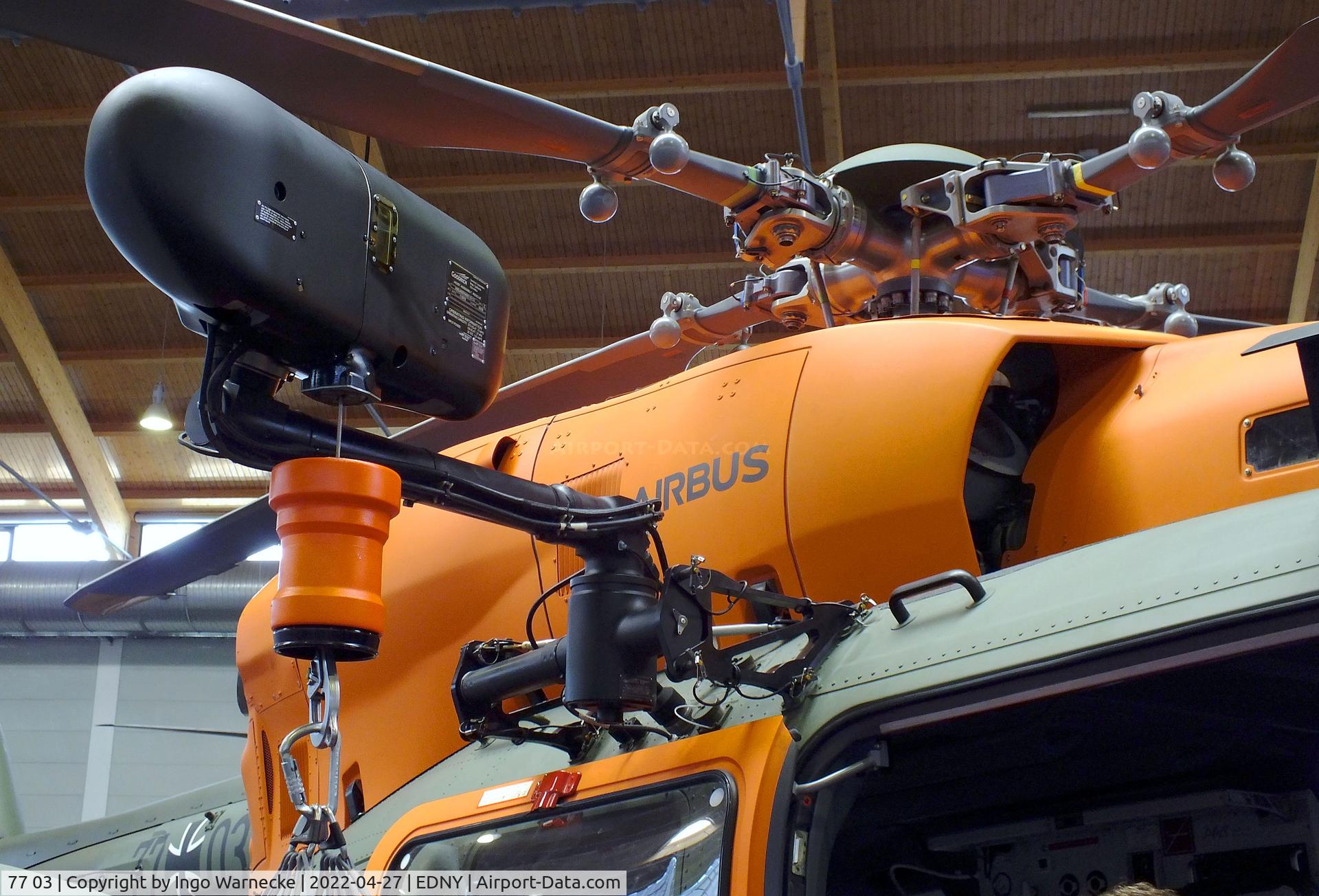 77 03, 2022 Airbus Helicopters H-145M C/N 20308, Airbus Helicopters H145M of Heeresflieger (German army aviation) at the AERO 2022, Friedrichshafen