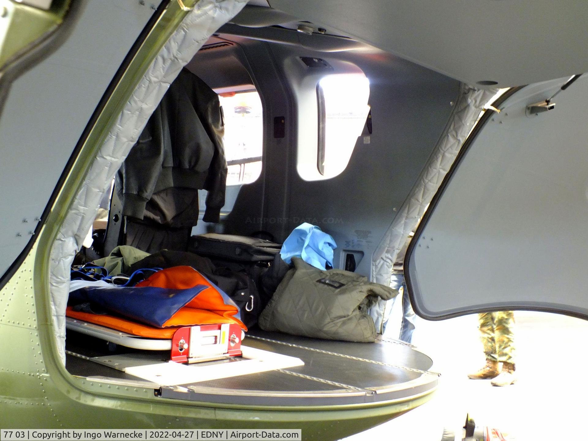 77 03, 2022 Airbus Helicopters H-145M C/N 20308, Airbus Helicopters H145M of Heeresflieger (German army aviation) at the AERO 2022, Friedrichshafen #i