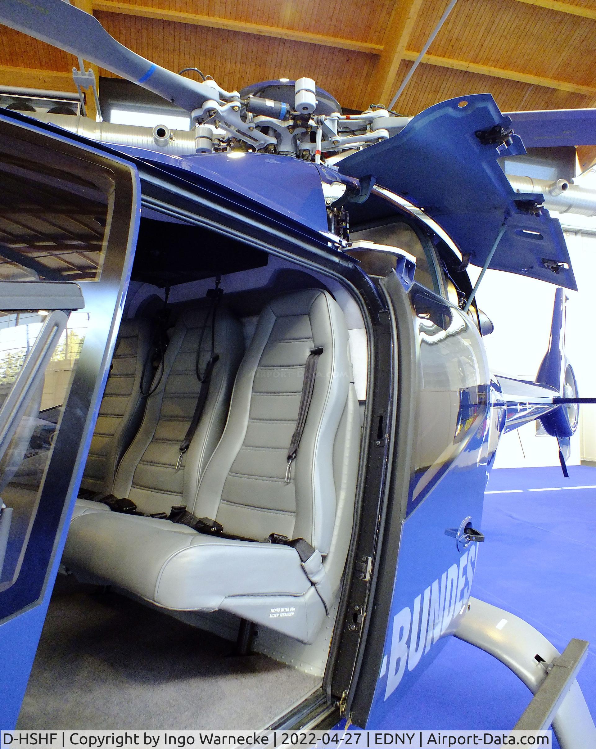 D-HSHF, 2008 Eurocopter EC-120B Colibri C/N 1556, Eurocopter EC120B Colibri of the Bundespolizei (german federal police) at the AERO 2022, Friedrichshafen #i