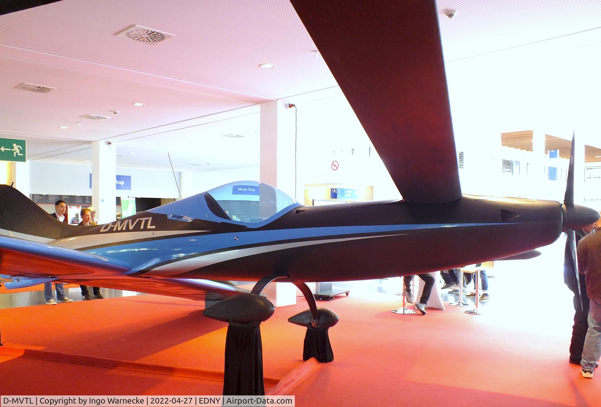 D-MVTL, 2021 eMagic One C/N 001, eMagic One powered by 9 electric motors, at the AERO 2022, Friedrichshafen
