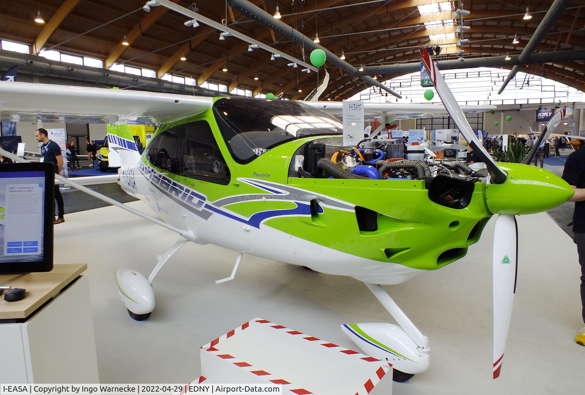 I-EASA, 2021 Tecnam P-2010 H3PS Hybrid C/N not found_I-EASA, Tecnam P2010 H3PS Hybrid demonstrator, powered by Rotax 915 iS and Rolls-Royce electric motor, at the AERO 2022, Friedrichshafen
