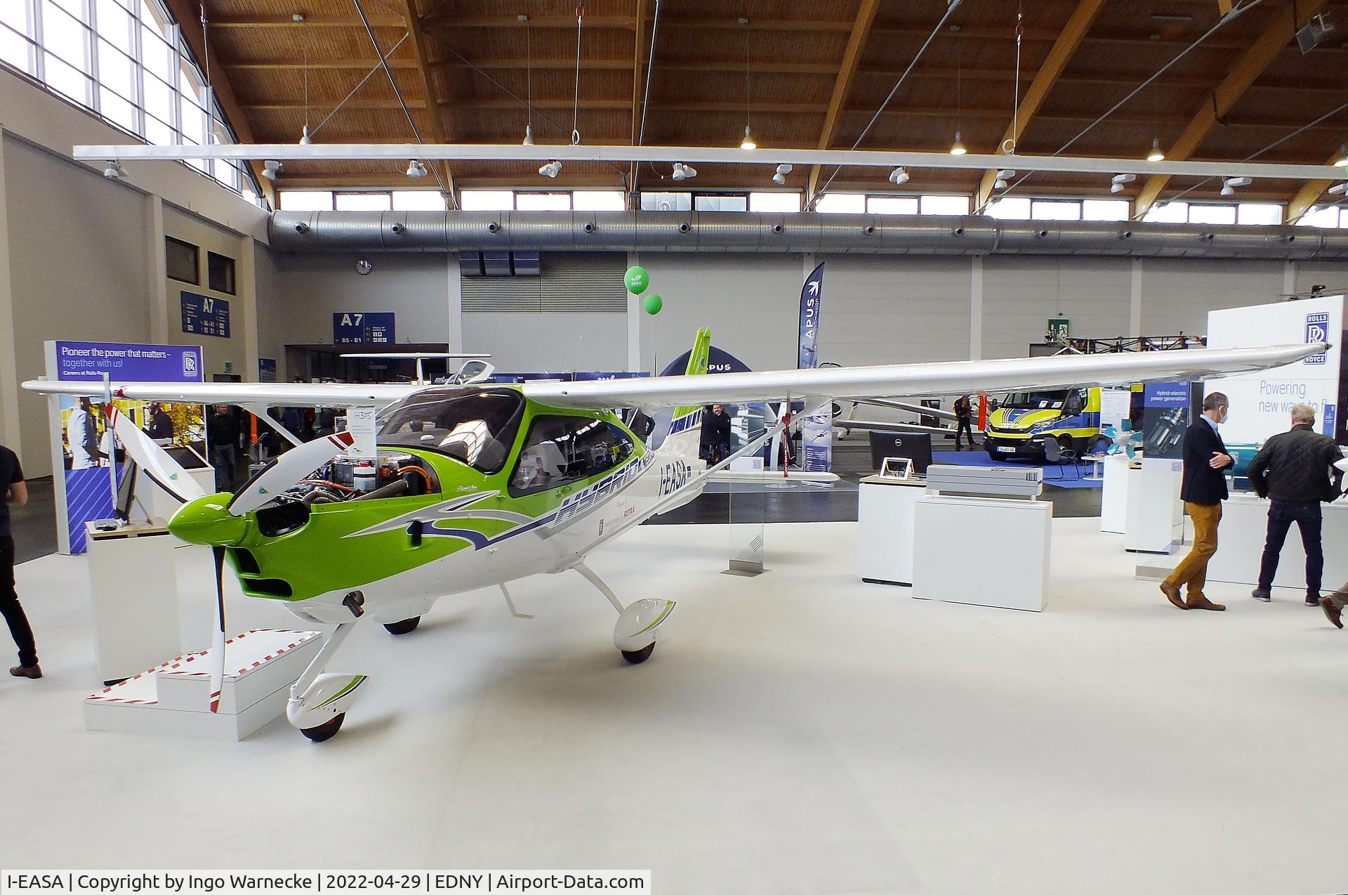 I-EASA, 2021 Tecnam P-2010 H3PS Hybrid C/N not found_I-EASA, Tecnam P2010 H3PS Hybrid demonstrator, powered by Rotax 915 iS and Rolls-Royce electric motor, at the AERO 2022, Friedrichshafen