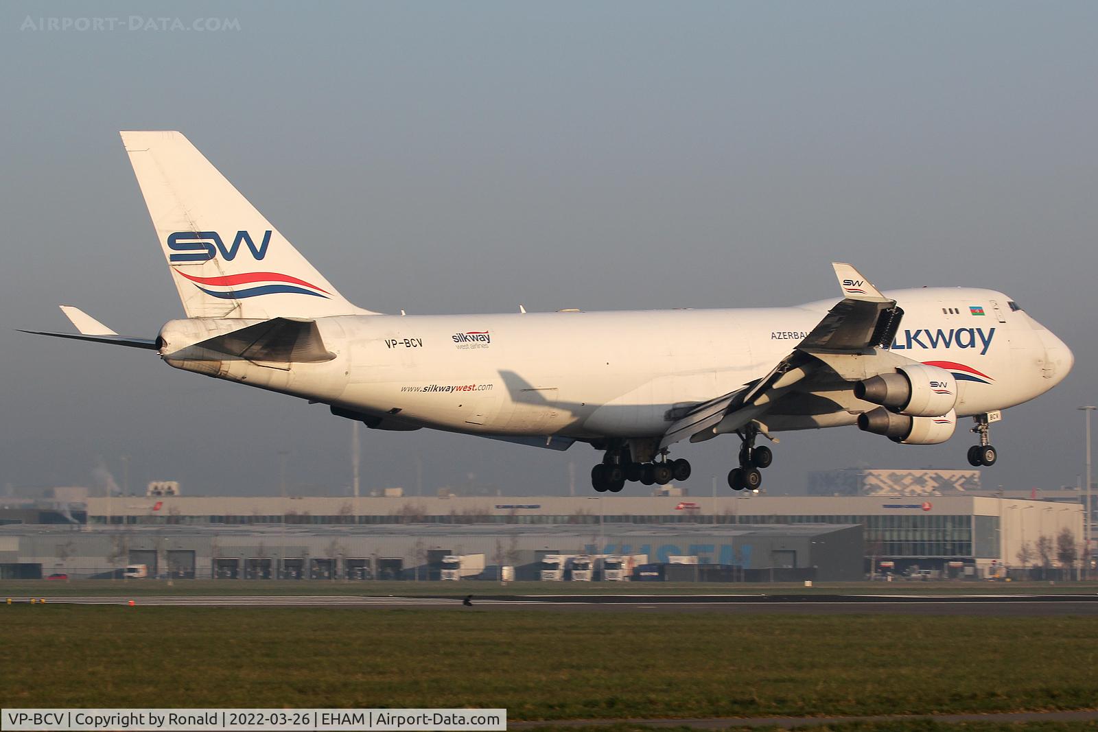 VP-BCV, 2006 Boeing 747-4H6F C/N 29902, at spl