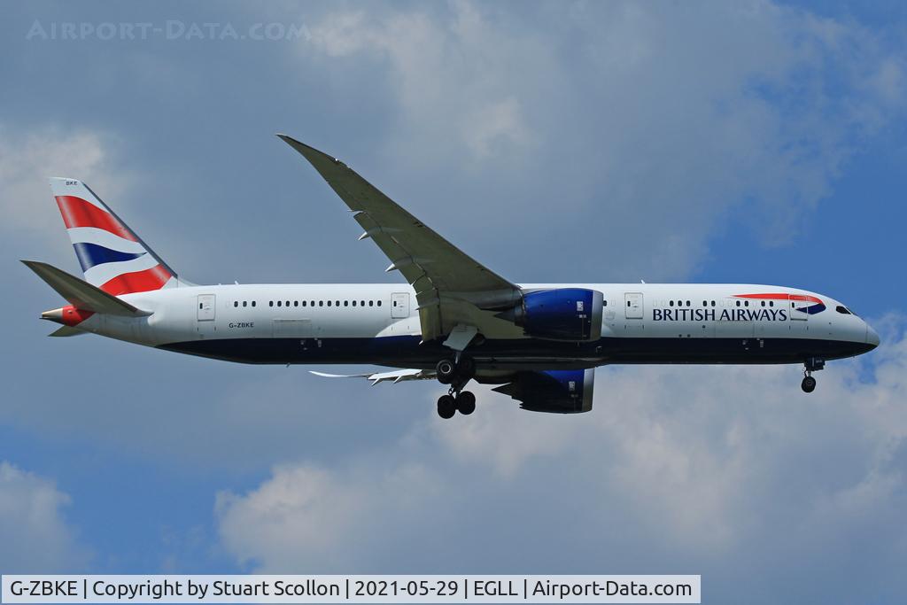 G-ZBKE, 2015 Boeing 787-9 Dreamliner Dreamliner C/N 38620, British Airways