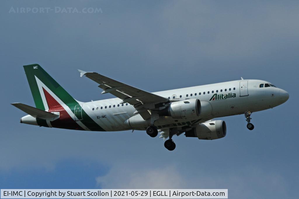 EI-IMC, 2003 Airbus A319-112 C/N 2057, Alitalia