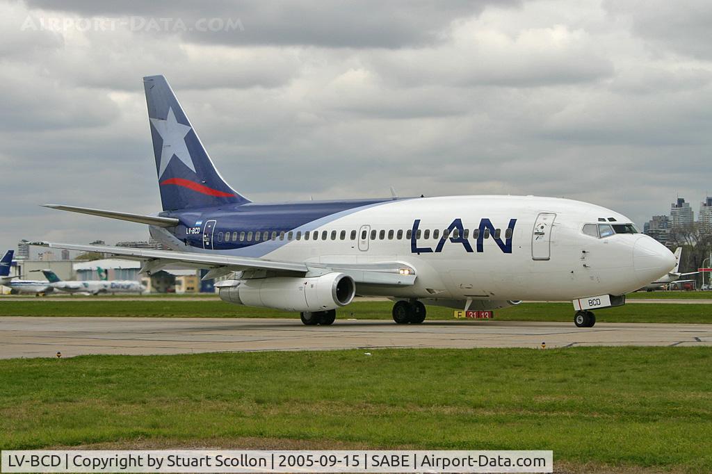 LV-BCD, 1981 Boeing 737-230 C/N 22122, LAN Argentina