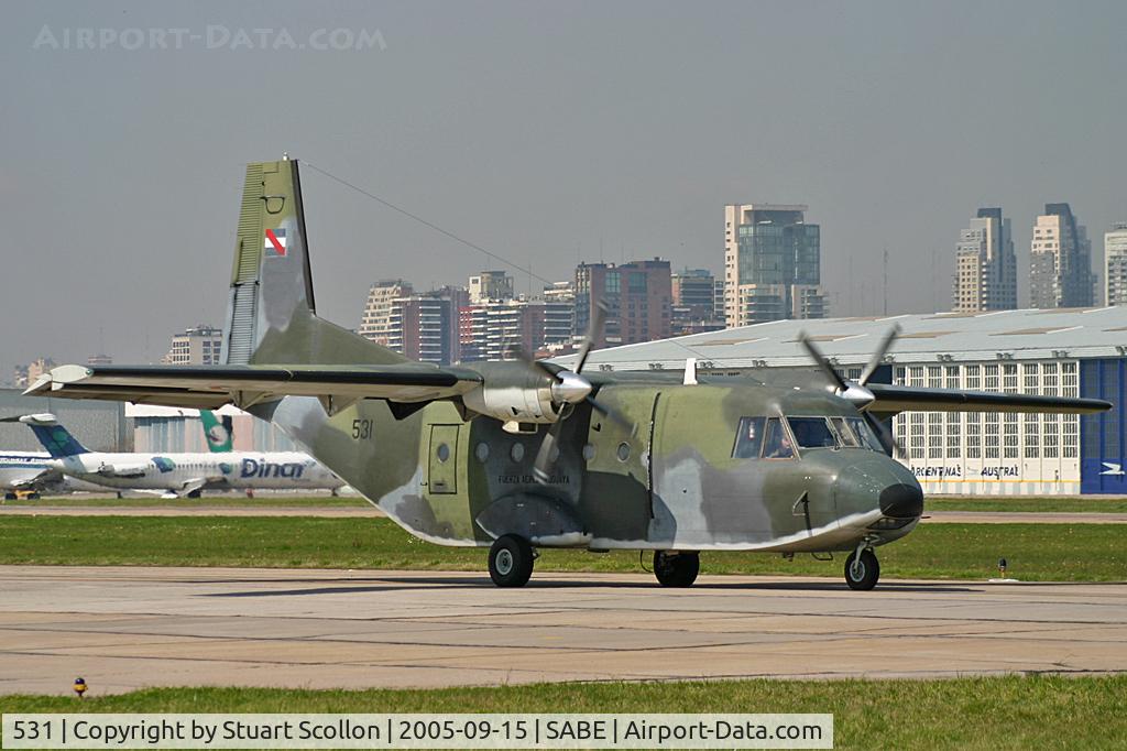 531, 1981 CASA C-212 Aviocar C/N 187, Uruguay AF