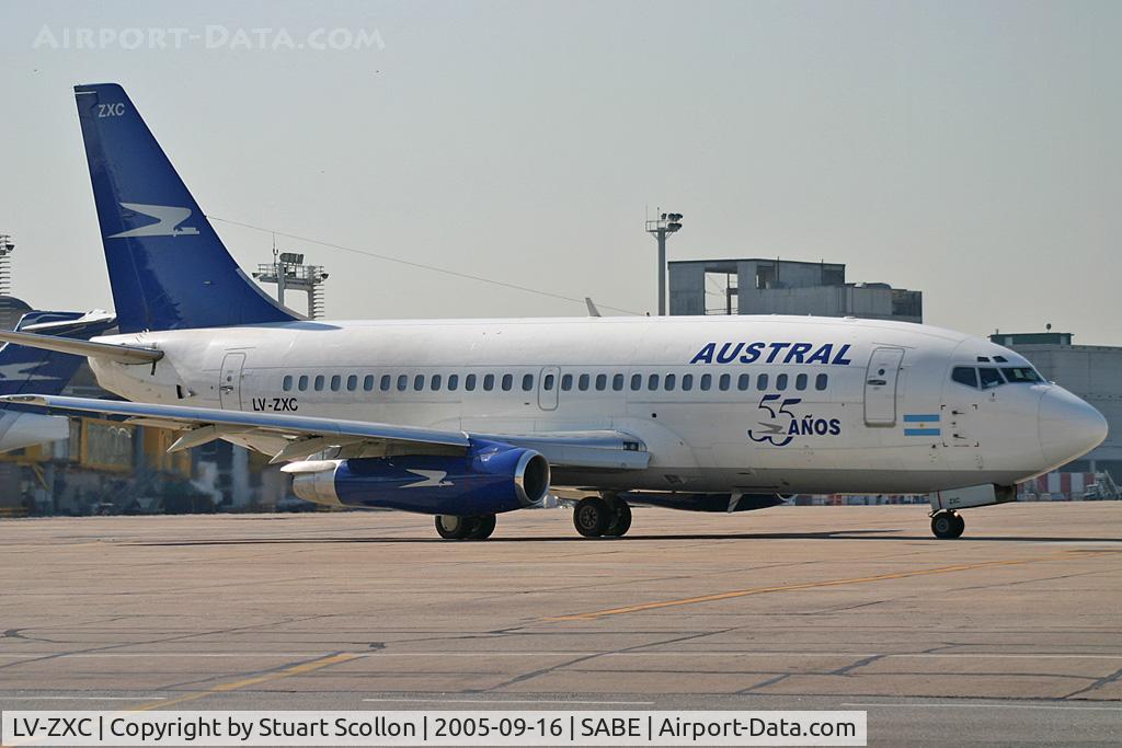 LV-ZXC, 1984 Boeing 737-236 C/N 23160, Austral