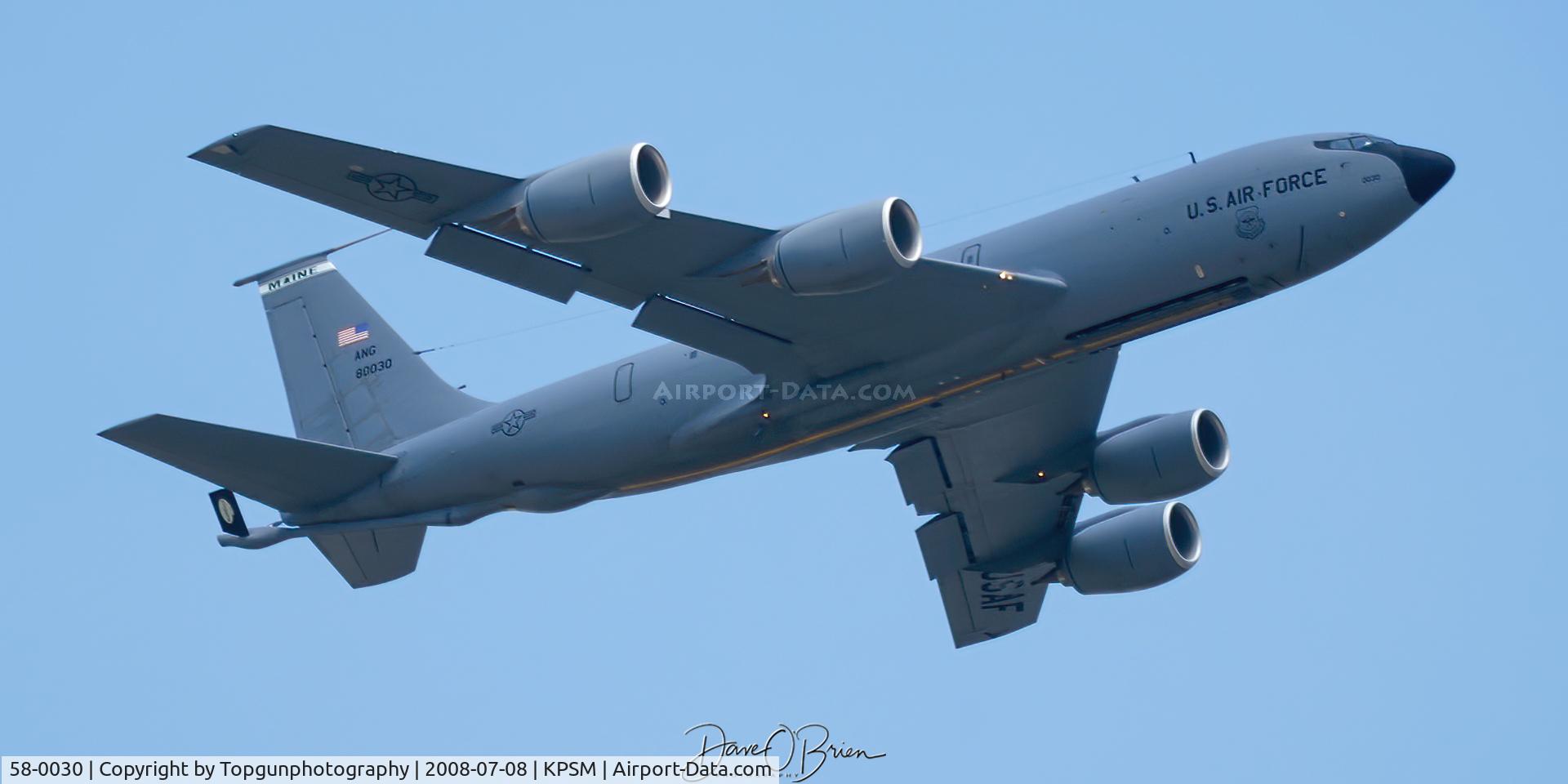 58-0030, 1959 Boeing KC-135R Stratotanker C/N 17775, MAINE81