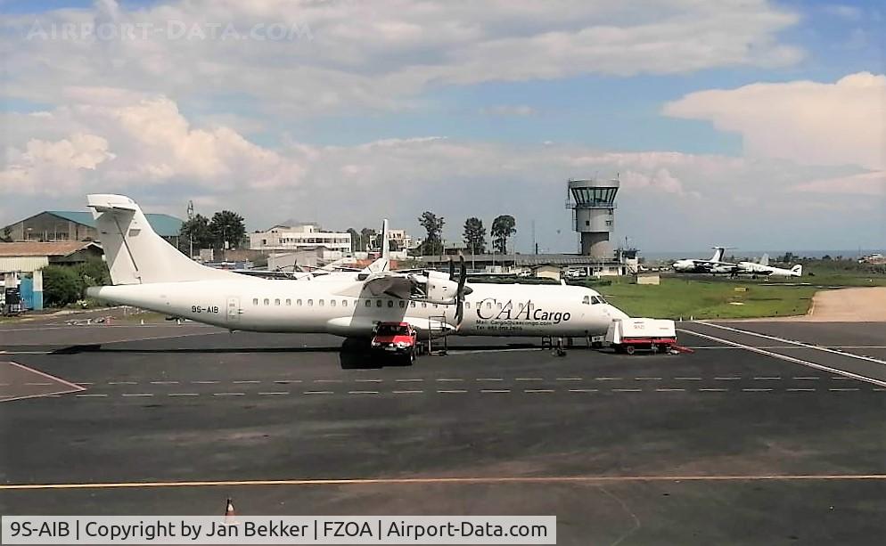 9S-AIB, ATR 72-500(F) C/N 775, Kindu Airport Democratic Republic of theCongo