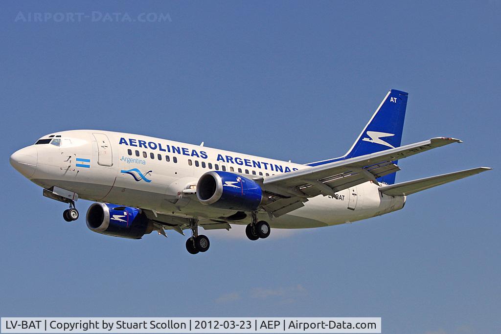 LV-BAT, 1994 Boeing 737-5H6 C/N 27356, Austral