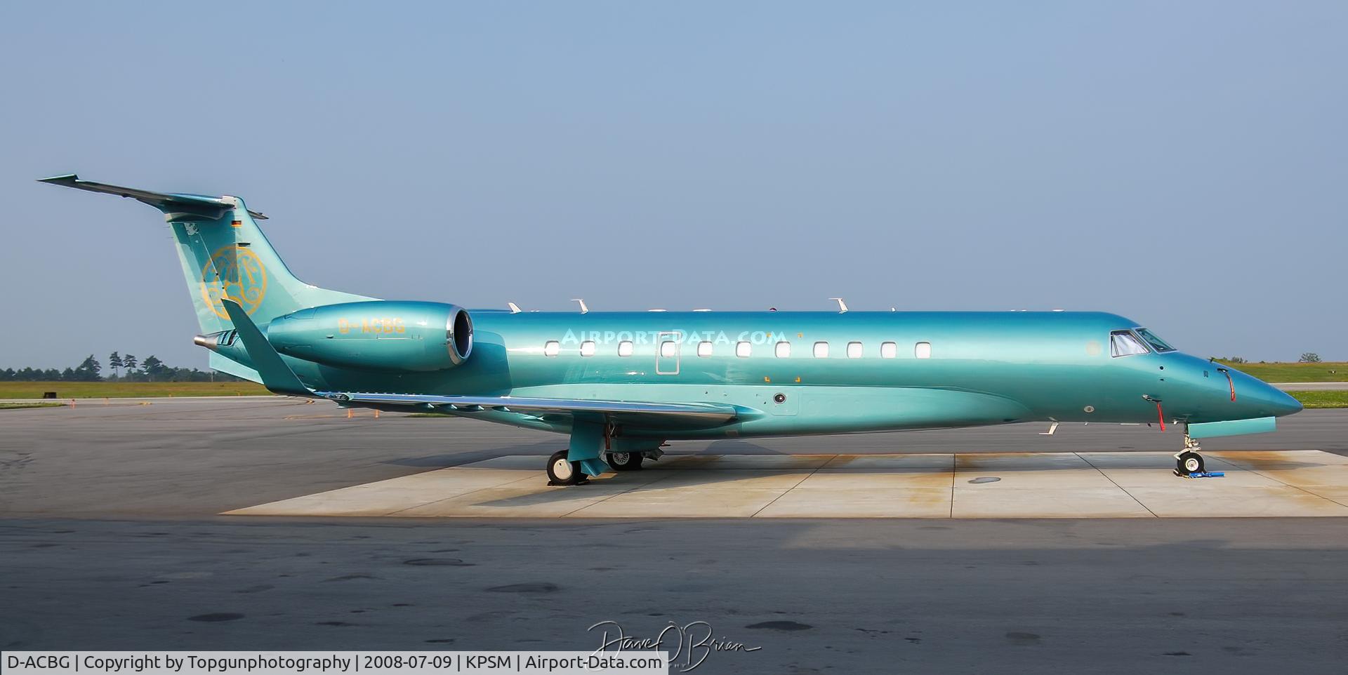D-ACBG, 2007 Embraer ERJ-135BJ Legacy 600 C/N 14501016, Sweet paint job