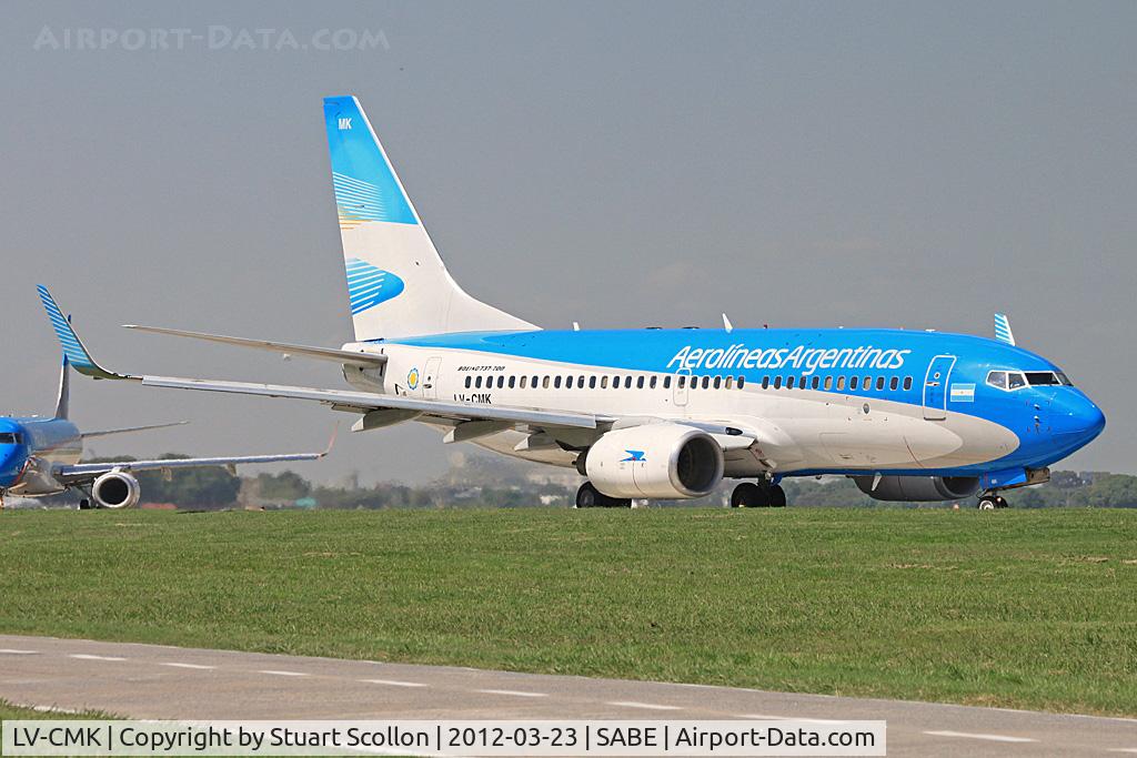 LV-CMK, 2001 Boeing 737-7Q8 C/N 28240, Aerolineas