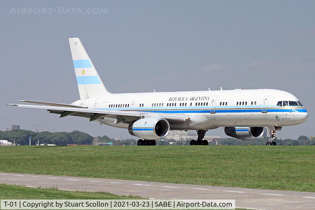 T-01, 1992 Boeing 757-23A C/N 25487/470, Airforce