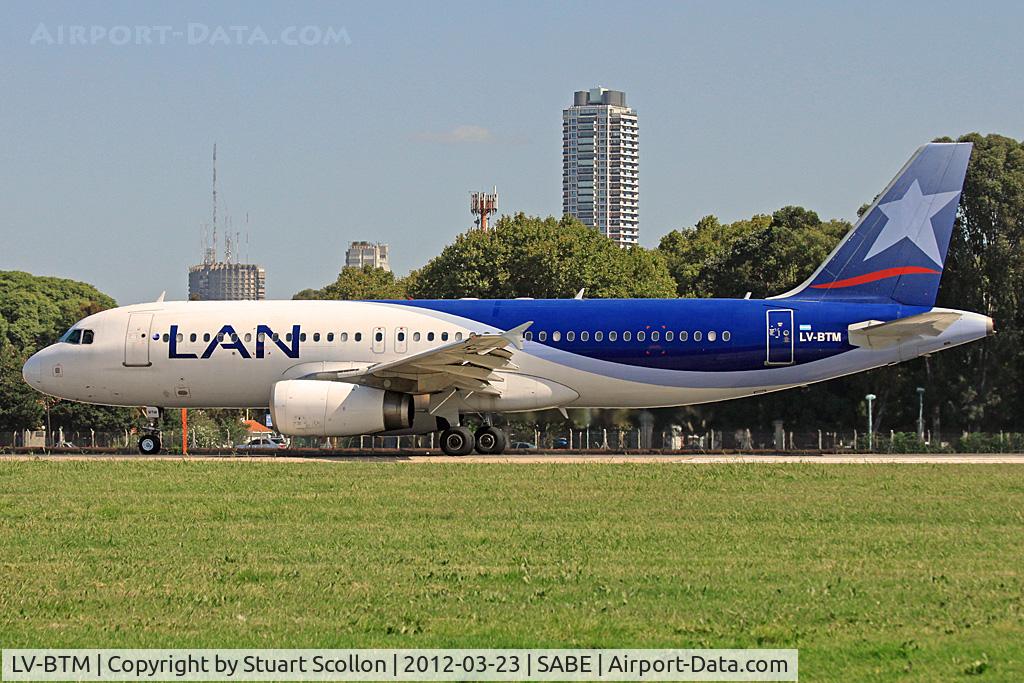 LV-BTM, 2001 Airbus A320-233 C/N 1548, LAN Argentina