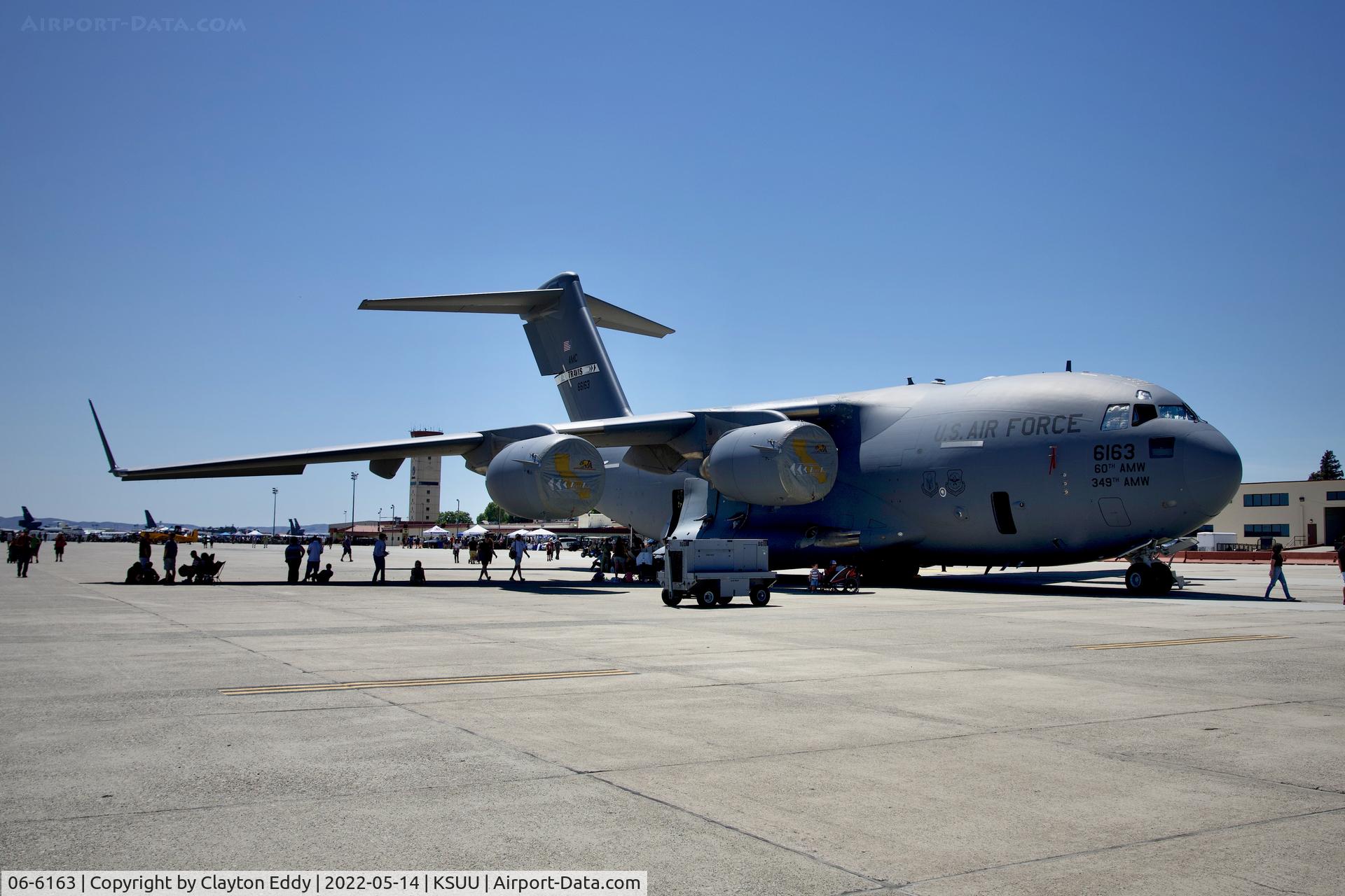 06-6163, 2006 Boeing C-17A Globemaster III C/N P-163, Travis AFB airshow 2022.