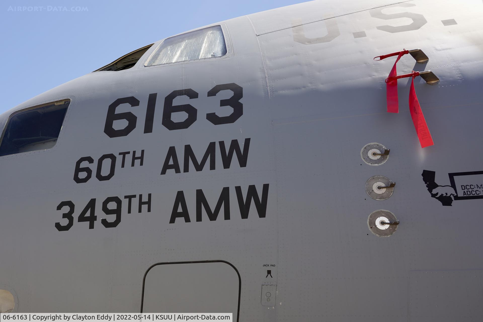 06-6163, 2006 Boeing C-17A Globemaster III C/N P-163, Travis AFB airshow 2022.