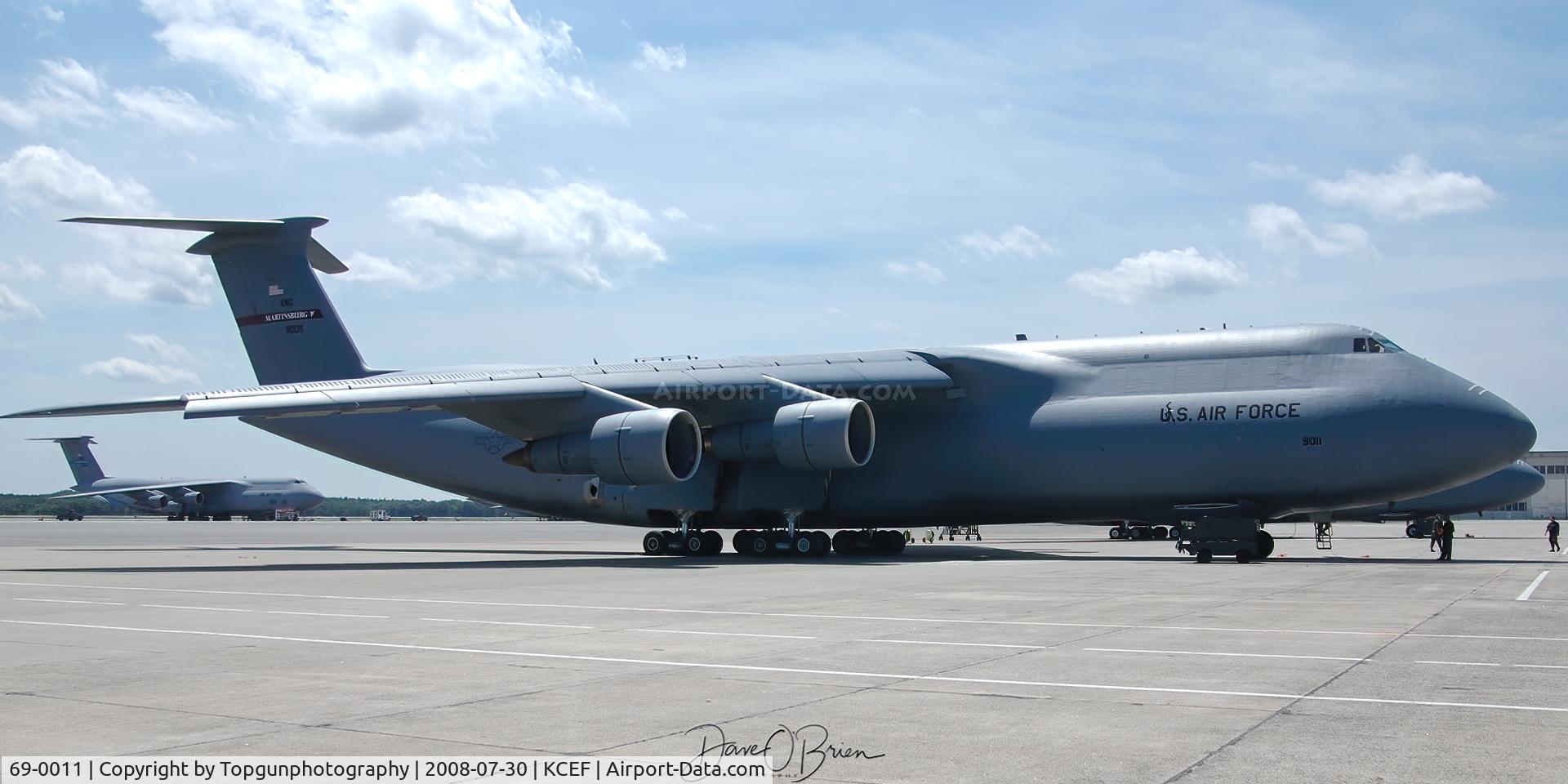 69-0011, 1969 Lockheed C-5A Galaxy C/N 500-0042, 167th AW	from Martinsburg, WV on the Westover ramp