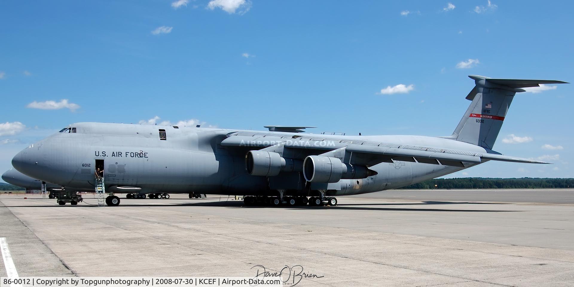 86-0012, 1986 Lockheed C-5B Galaxy C/N 500-0098, 439th AW