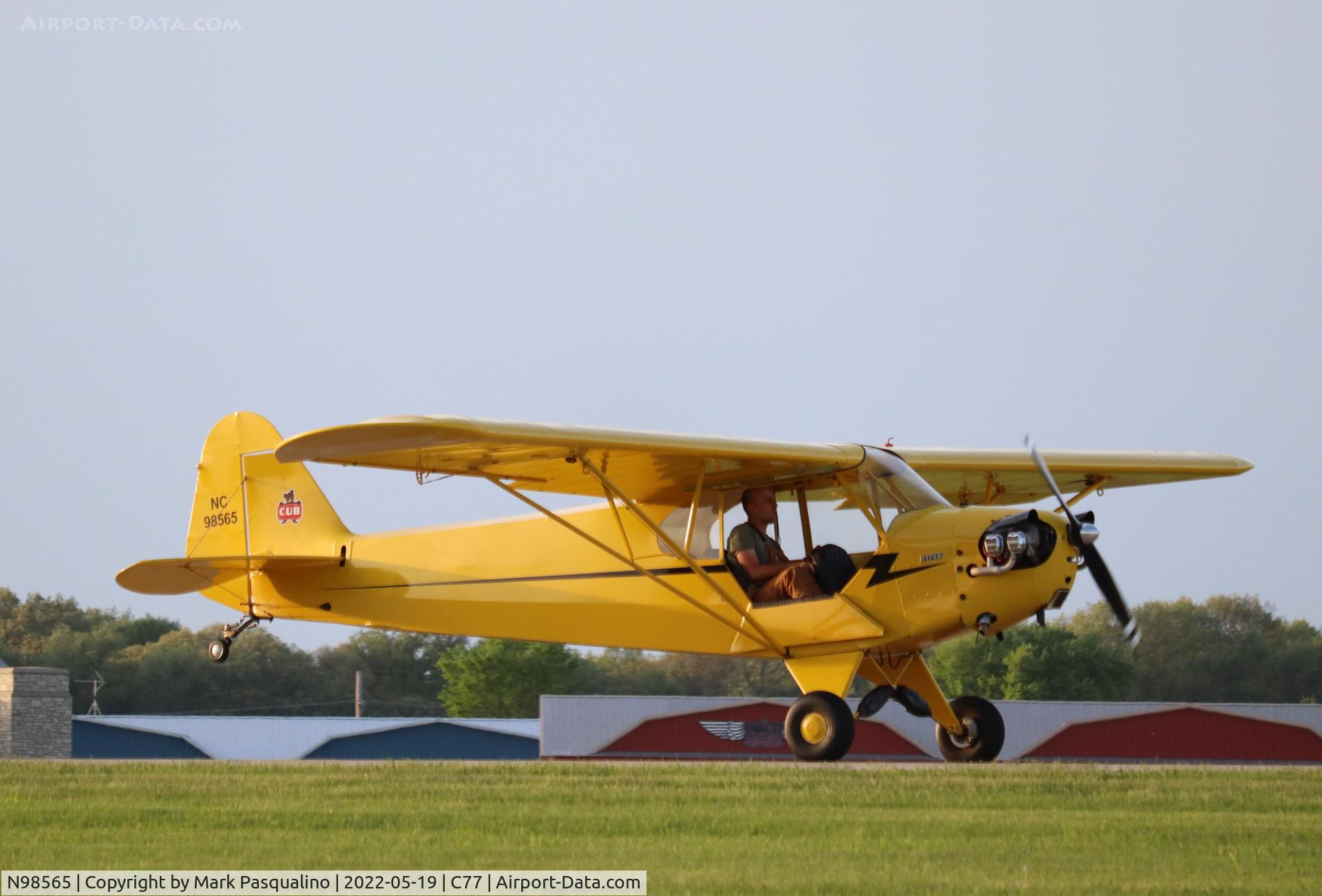 N98565, 1946 Piper J-3 Cub C/N 18784, Piper J3C-65