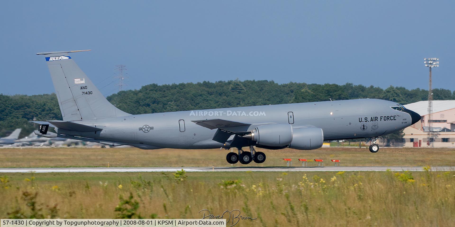 57-1430, 1957 Boeing KC-135R Stratotanker C/N 17501, PACK22