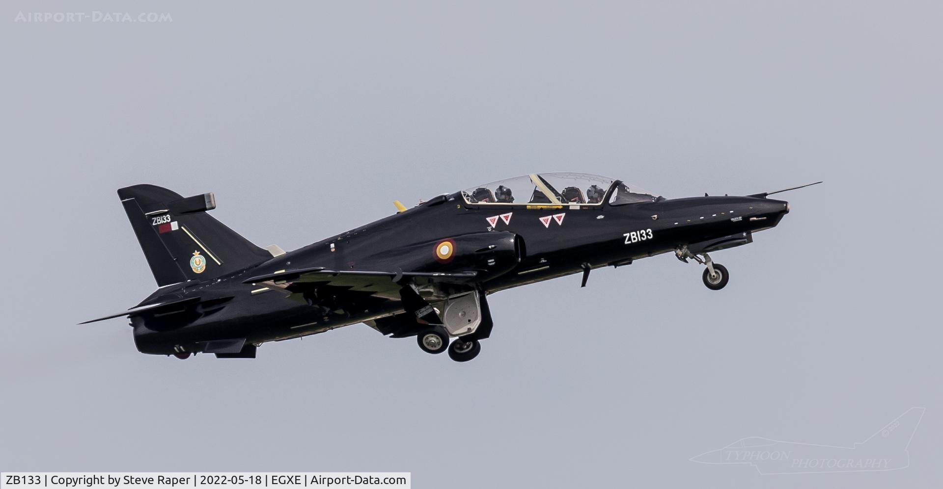 ZB133, 2021 BAE Systems Hawk T2 Mk167 C/N QA003, Departing RAF Leeming