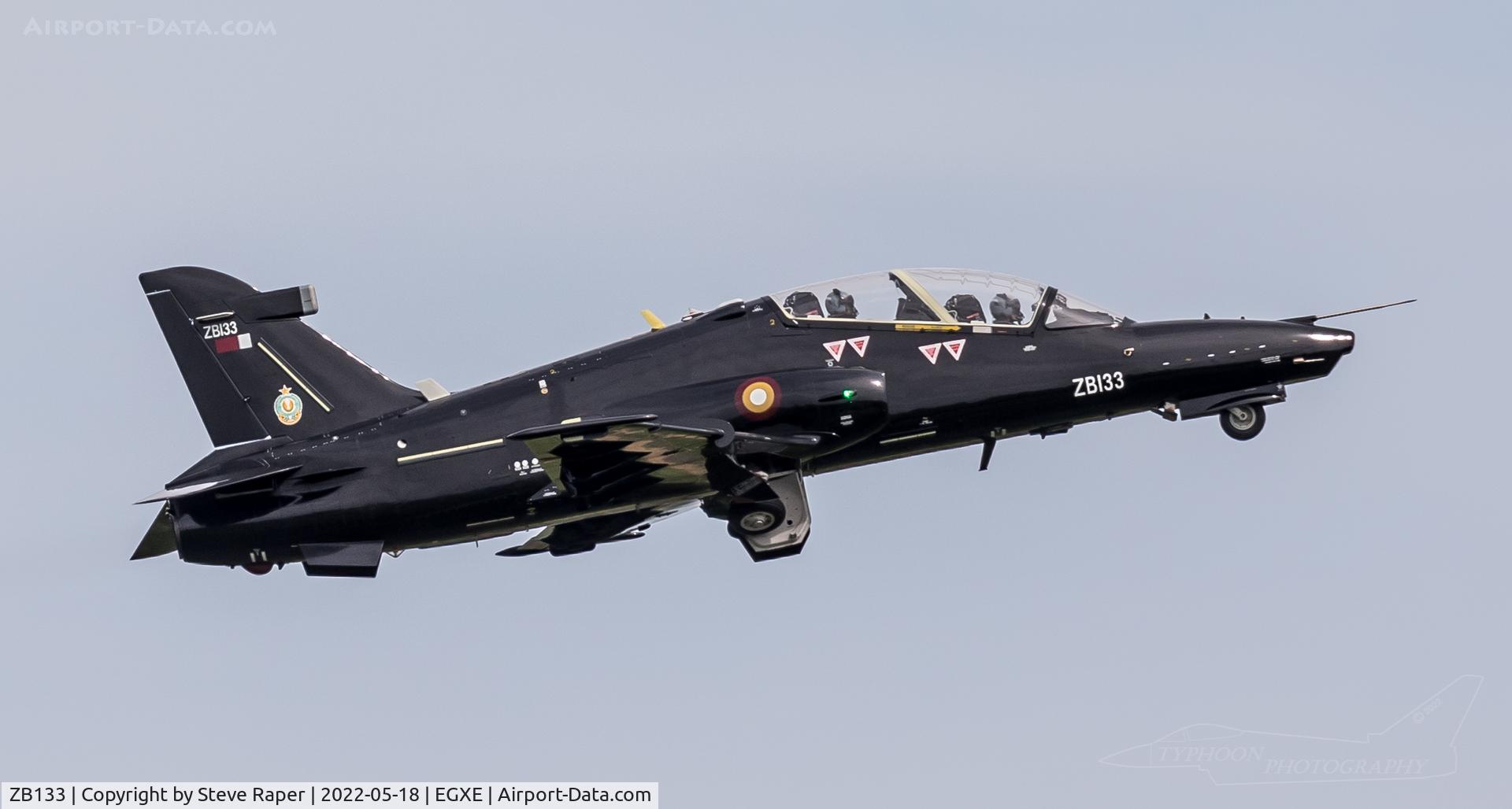 ZB133, 2021 BAE Systems Hawk T2 Mk167 C/N QA003, ZB133 departing RAF Leeming