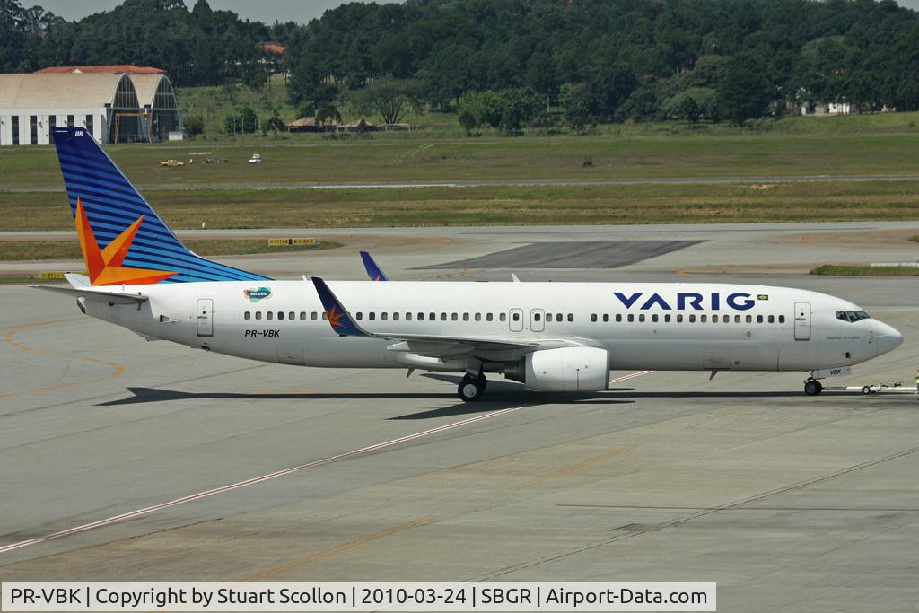 PR-VBK, 2007 Boeing 737-8EH C/N 34271, Varig