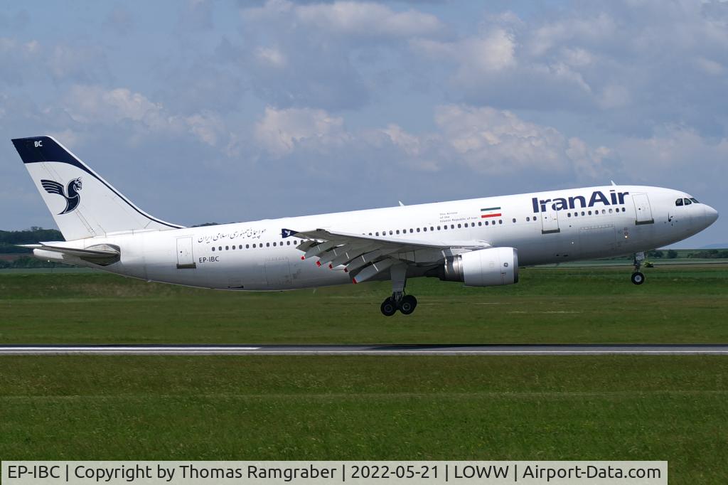 EP-IBC, 1992 Airbus A300B4-605R C/N 632, Iran Air Airbus A300-605R