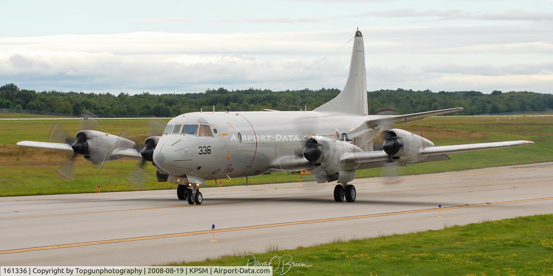 161336, Lockheed P-3C Orion C/N 285A-5735, taxiing back to RW34