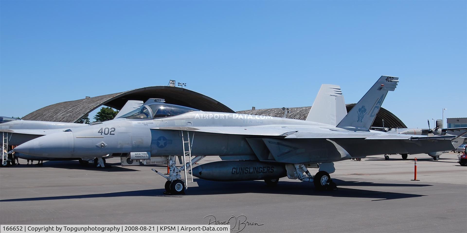 166652, Boeing F/A-18E Super Hornet C/N E115, VFA-105 Gunslingers