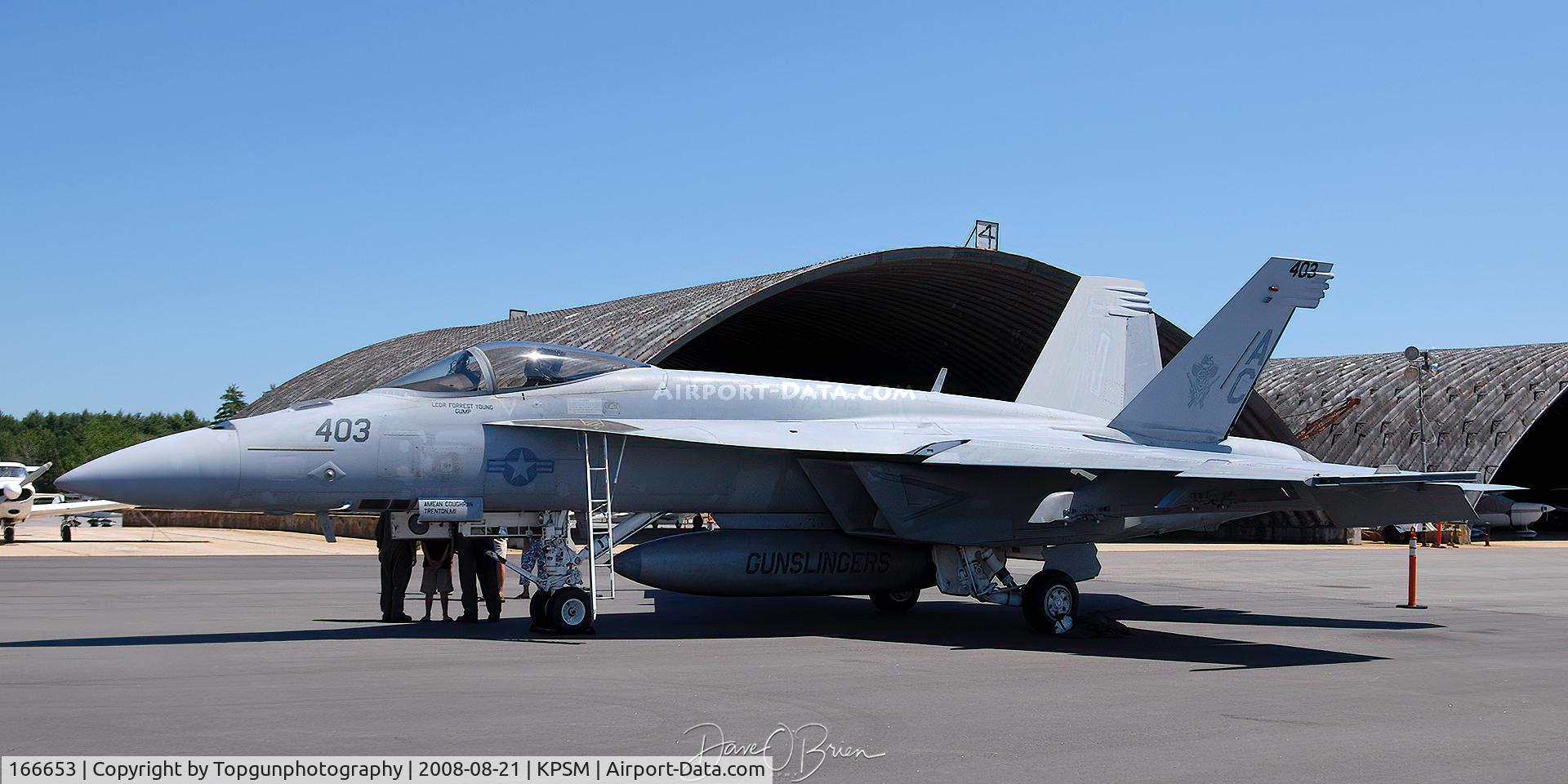 166653, Boeing F/A-18E Super Hornet C/N E116, VFA-105 Gunslingers