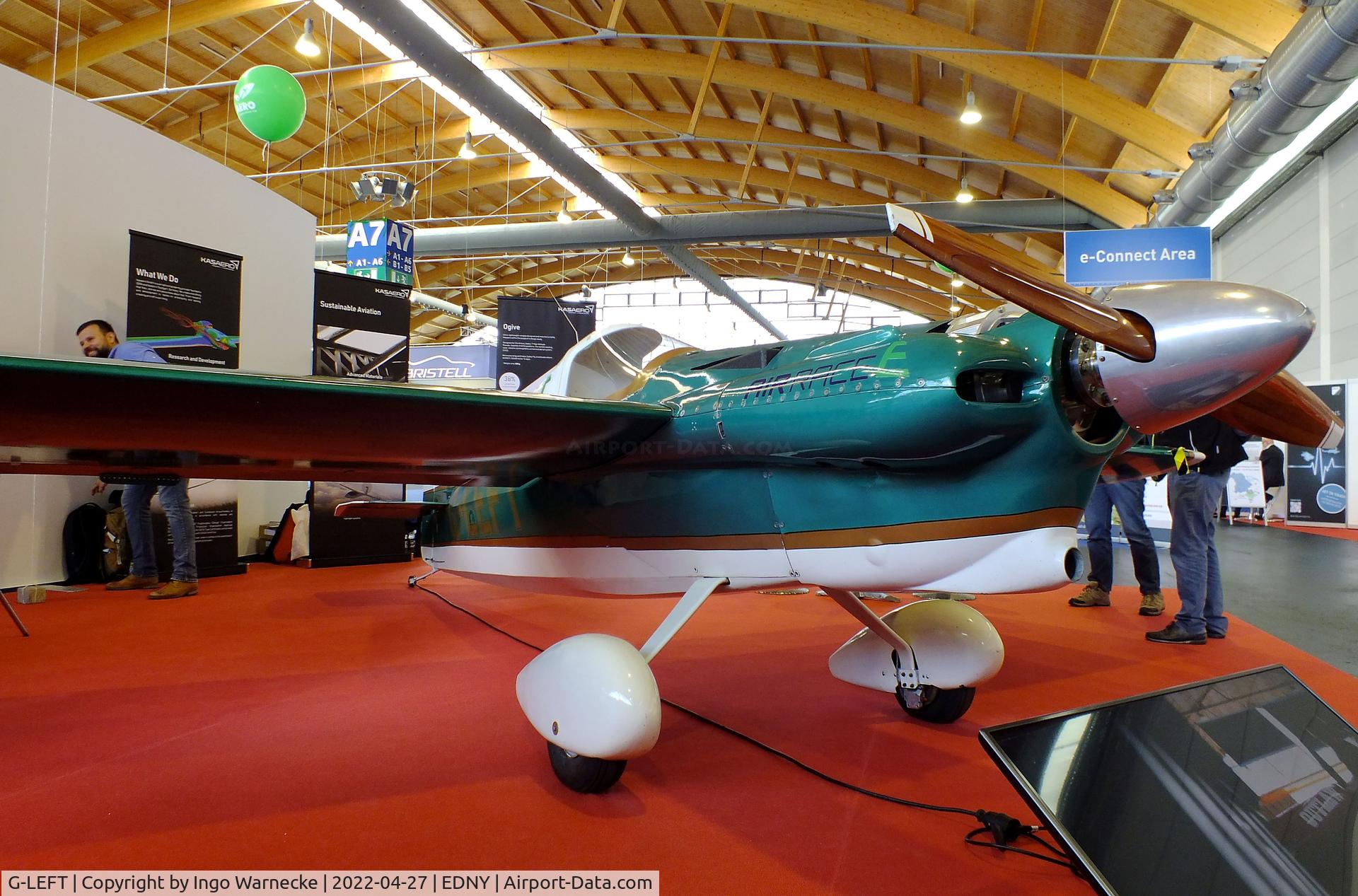 G-LEFT, 2010 Cassutt IIIM Racer C/N LAA 034-14983, Cassutt IIIM with electric motor at the AERO 2022, Friedrichshafen