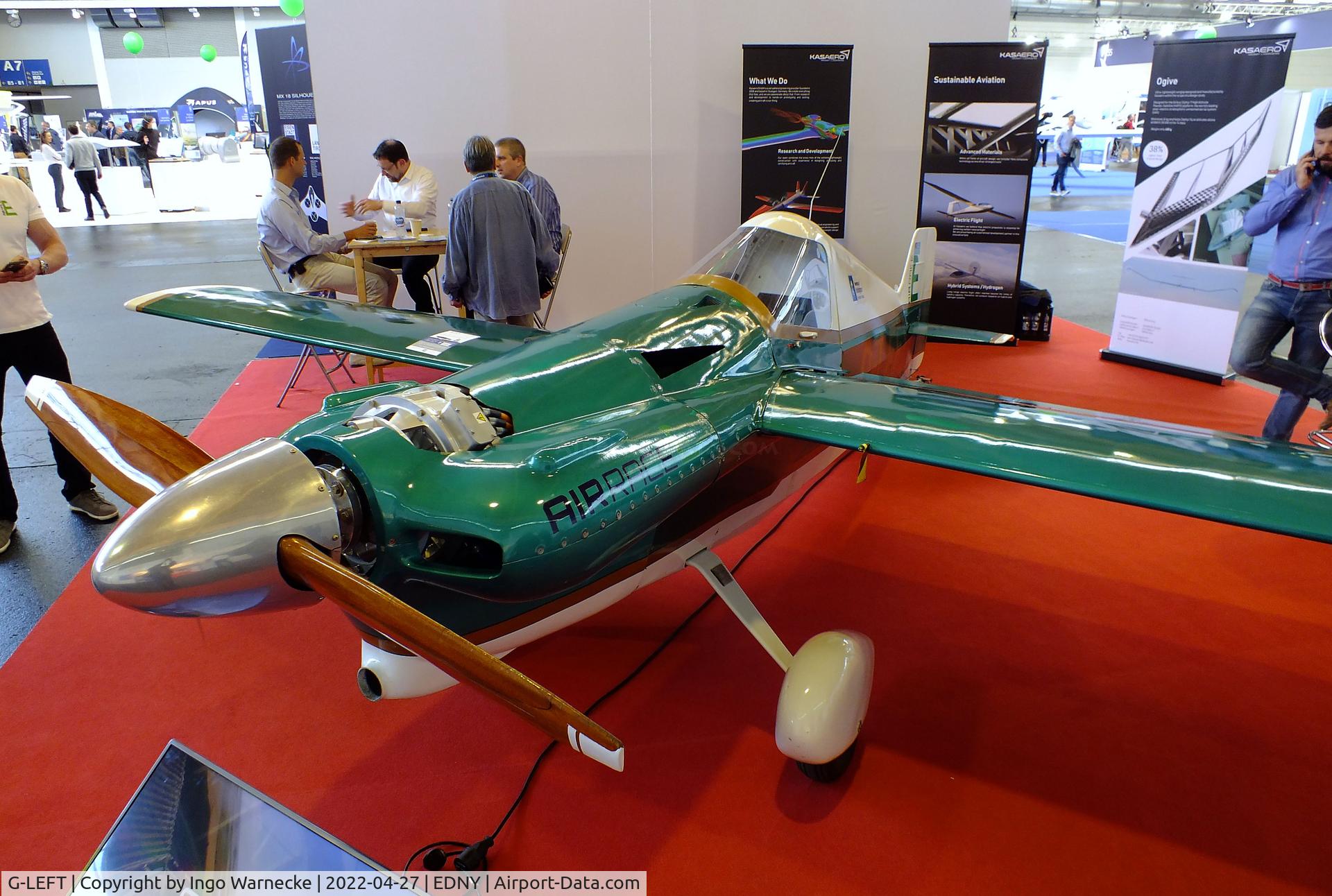 G-LEFT, 2010 Cassutt IIIM Racer C/N LAA 034-14983, Cassutt IIIM with electric motor at the AERO 2022, Friedrichshafen