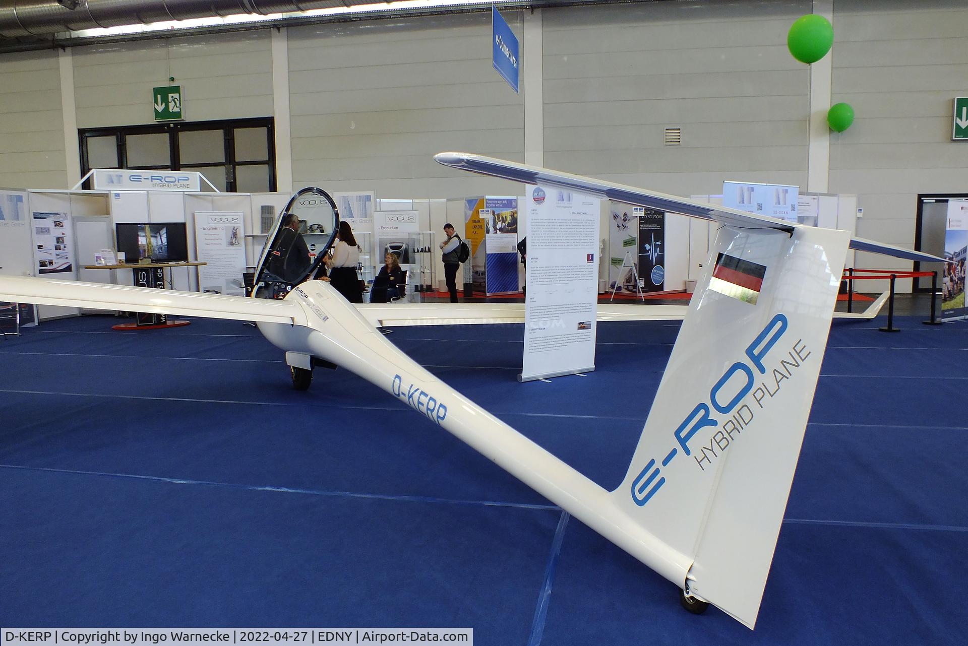 D-KERP, 2022 Lange Aviation E1 Antares 20 E-ROP C/N 001, Lange E1 Antares 20 e-ROP with hybrid Wankel and electric motor (FES, front electric sustainer), at the AERO 2022, Friedrichshafen