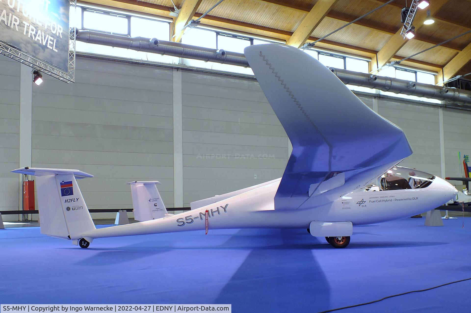 S5-MHY, 2016 H2FLY HY4 Pipistrel C/N 001, DLR/H2FLY HY4 with electric motor powered by fuel cell, at the AERO 2022, Friedrichshafen