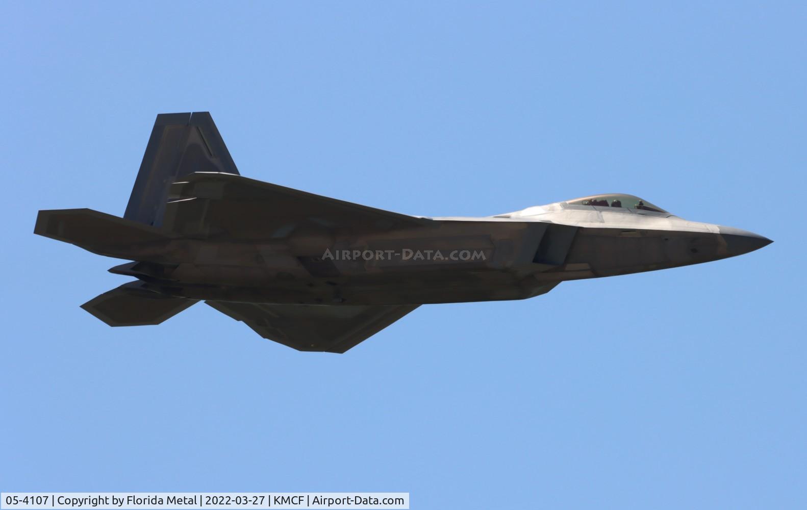 05-4107, 2005 Lockheed Martin F-22A Raptor C/N 645-4107, MacDill Airfest 2022