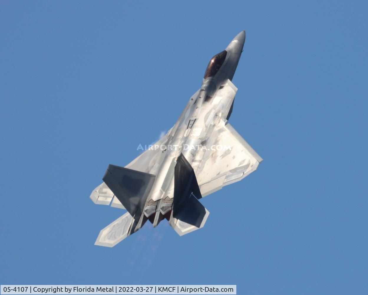 05-4107, 2005 Lockheed Martin F-22A Raptor C/N 645-4107, MacDill Airfest 2022