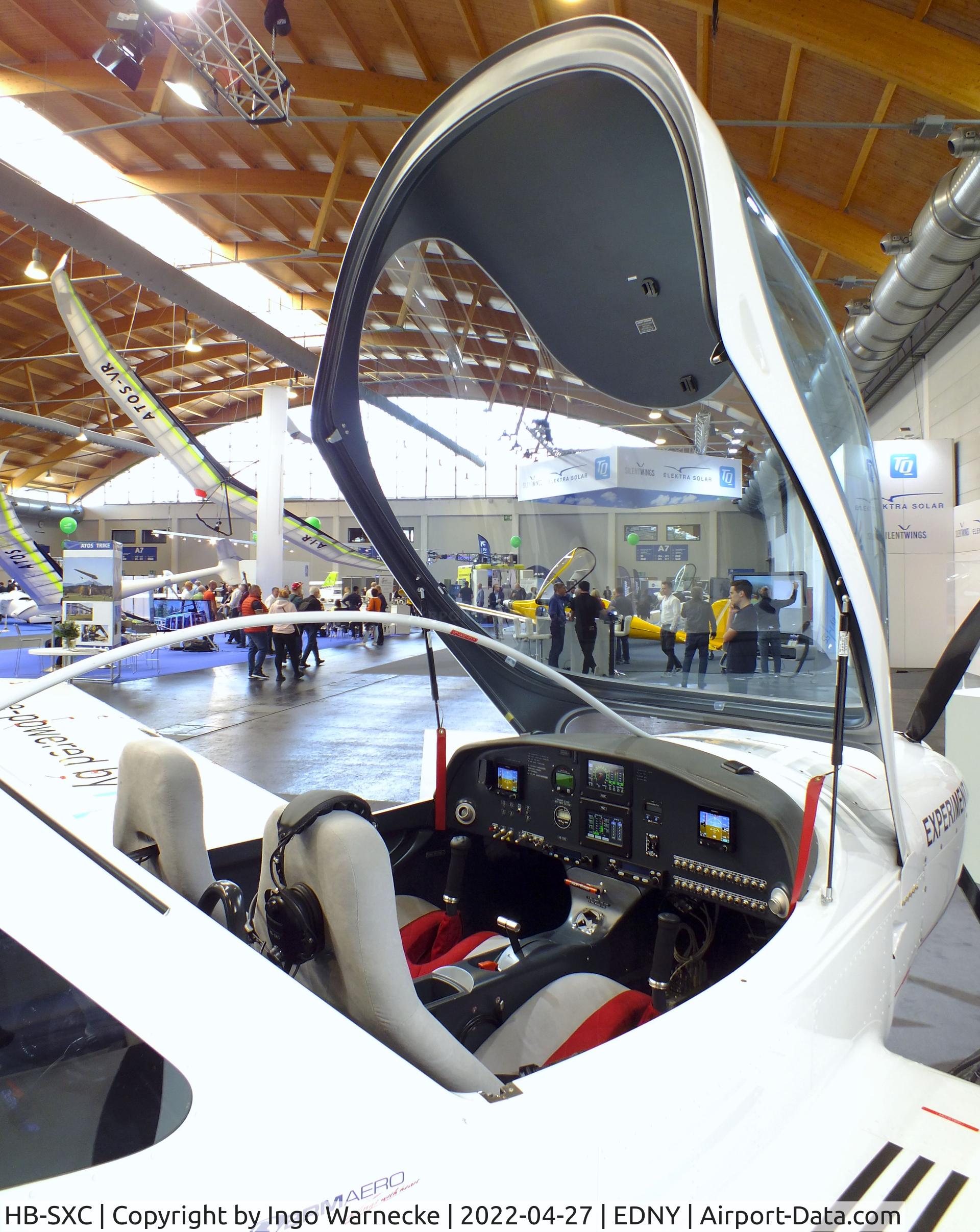 HB-SXC, 2018 BRM Aero Bristell B23 Energic C/N 02/2018, BRM Aero Bristell/H55 B23 Energic with Emrax electric motor at the AERO 2022, Friedrichshafen #c