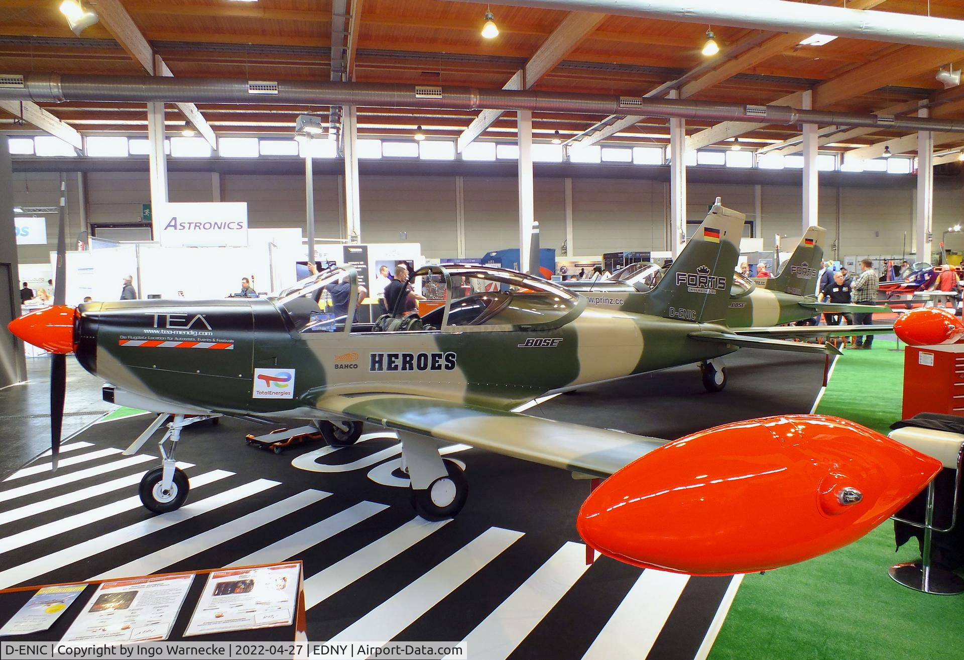 D-ENIC, 1971 SIAI-Marchetti SF-260 C/N 2-51, SIAI-Marchetti SF.260 at the AERO 2022, Friedrichshafen