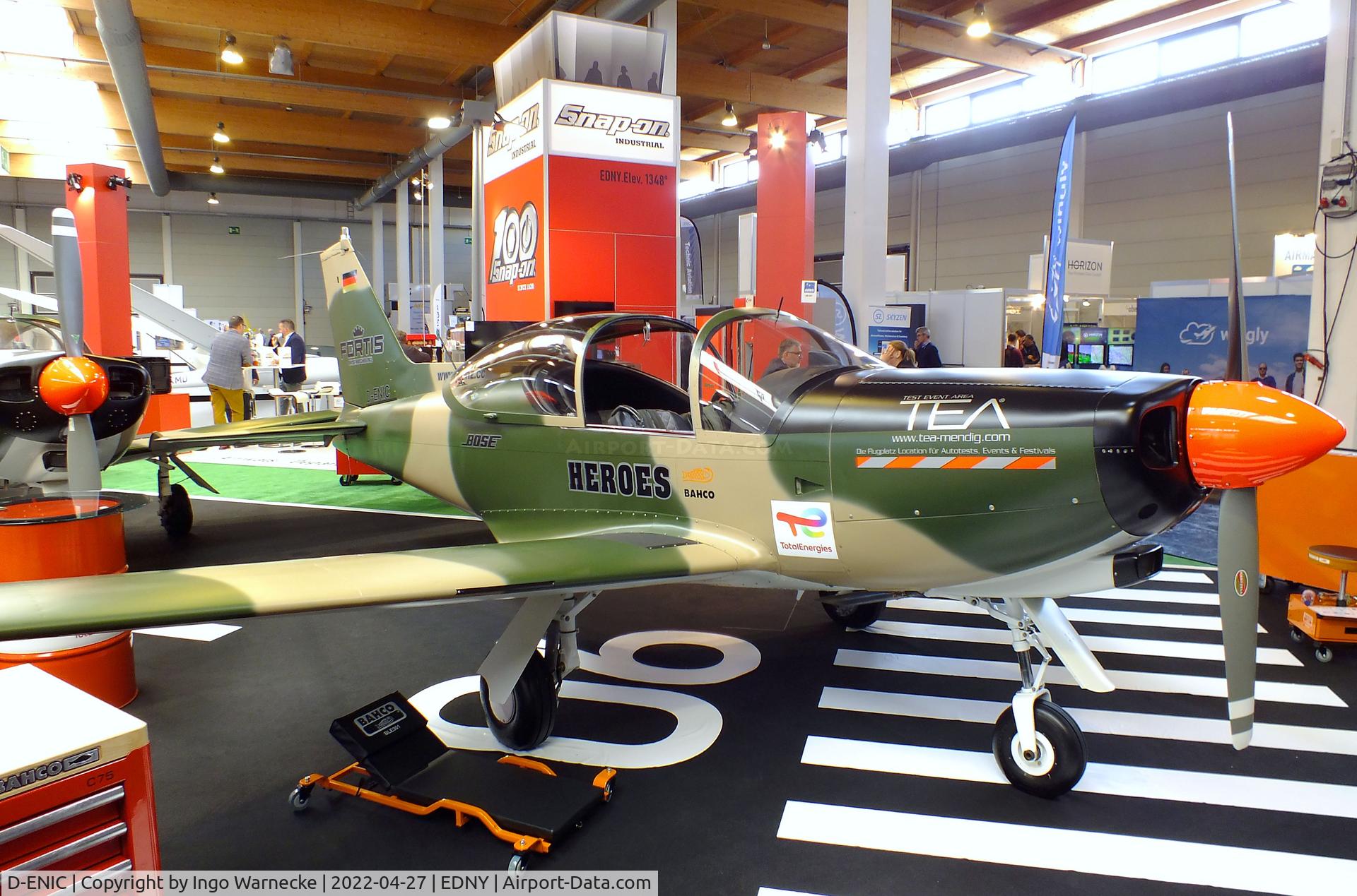 D-ENIC, 1971 SIAI-Marchetti SF-260 C/N 2-51, SIAI-Marchetti SF.260 at the AERO 2022, Friedrichshafen