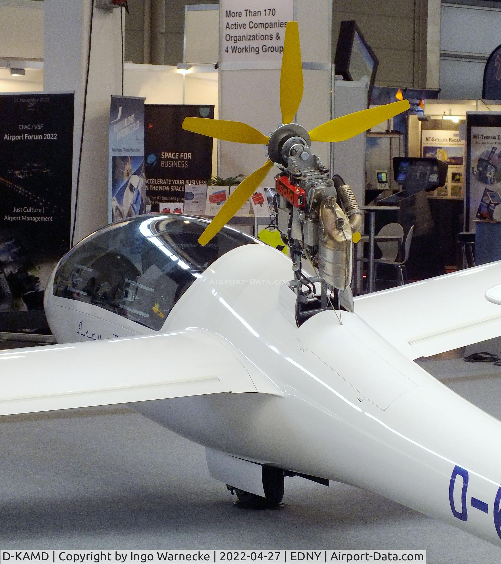 D-KAMD, Schempp-Hirth Arcus T C/N 69, Schempp-Hirth Arcus T at the AERO 2022, Friedrichshafen